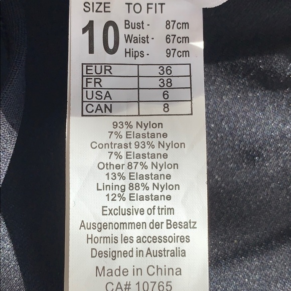 Seafolly Castaway Stripe High Neck Bikini Top - Picture 7 of 7